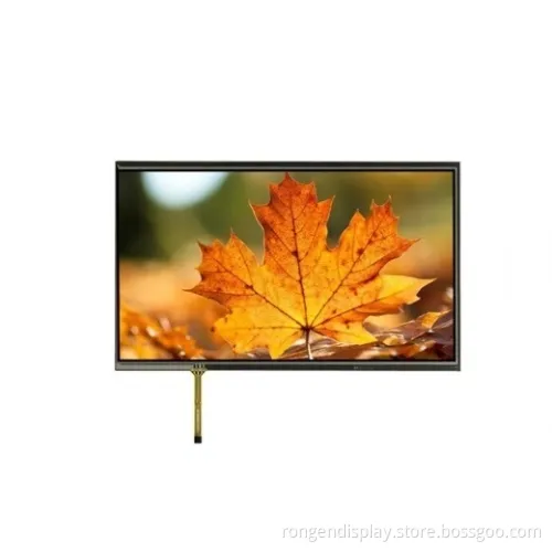 Rg101bct-12r ODM 10.1 Inch 1024*600 Display with Resistive Touch TFT LCD Module